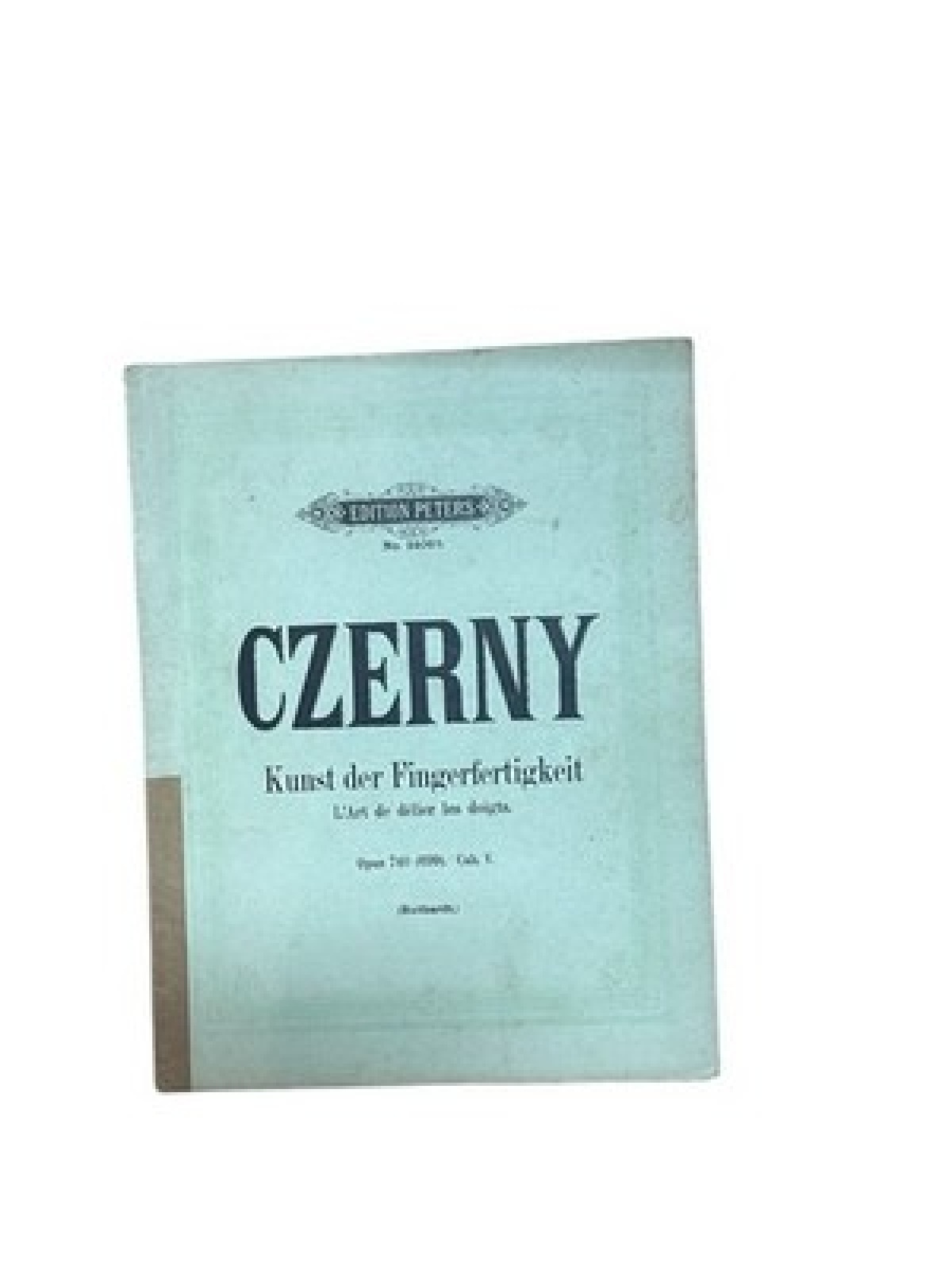 Die Kunst der Fingerfertigkeit Heft I - V Klavier / Piano (Edition Peters) Grete