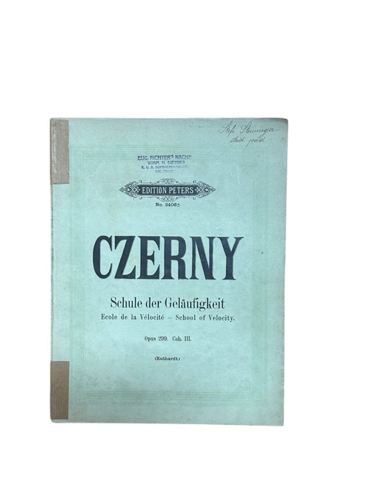 Schule der Geläufigkeit op. 299, Heft IV: für Klavier / Shcool of Velocity für K