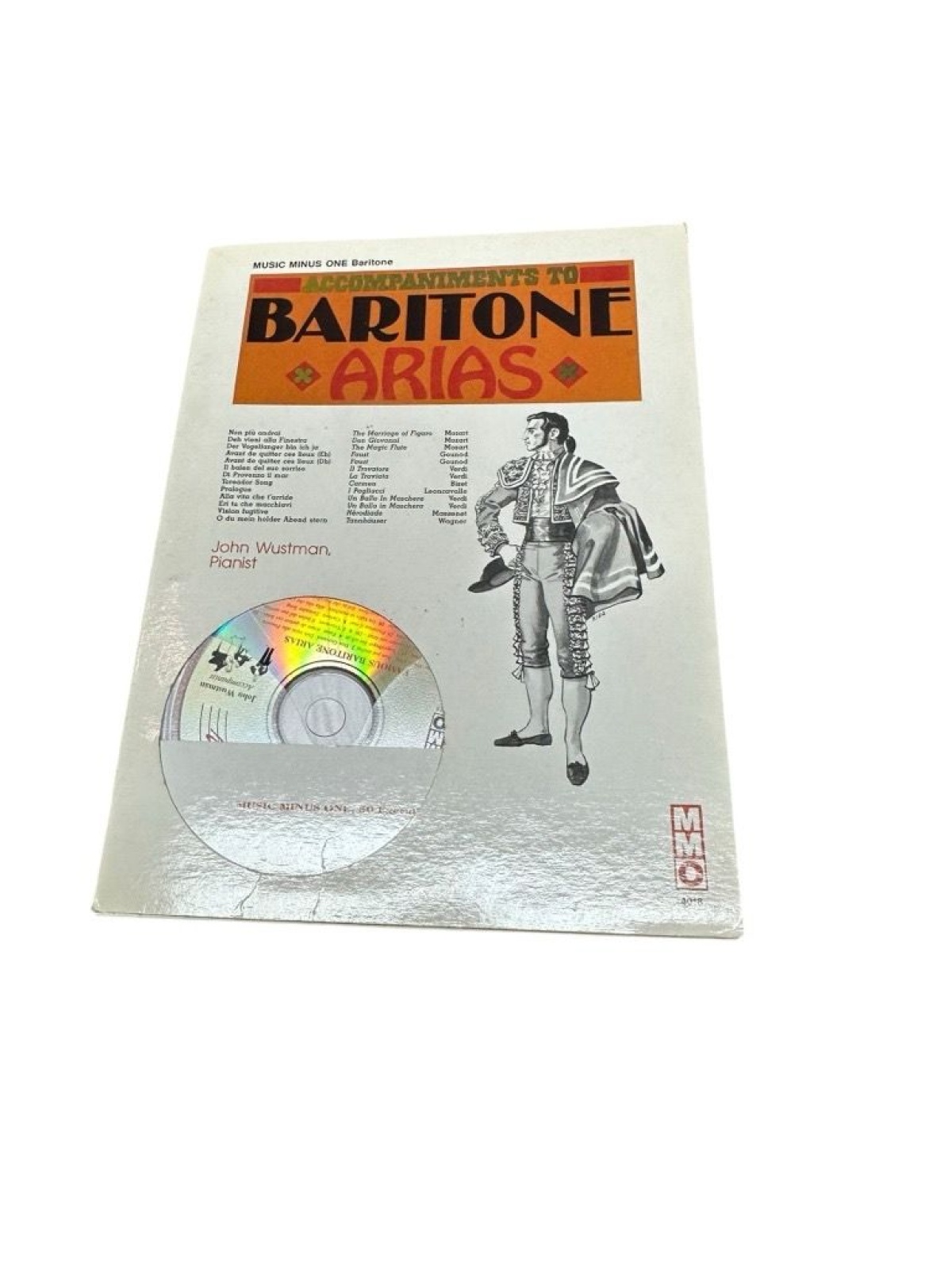 Baritone Arias: Music Minus One Baritone Wustman, John: