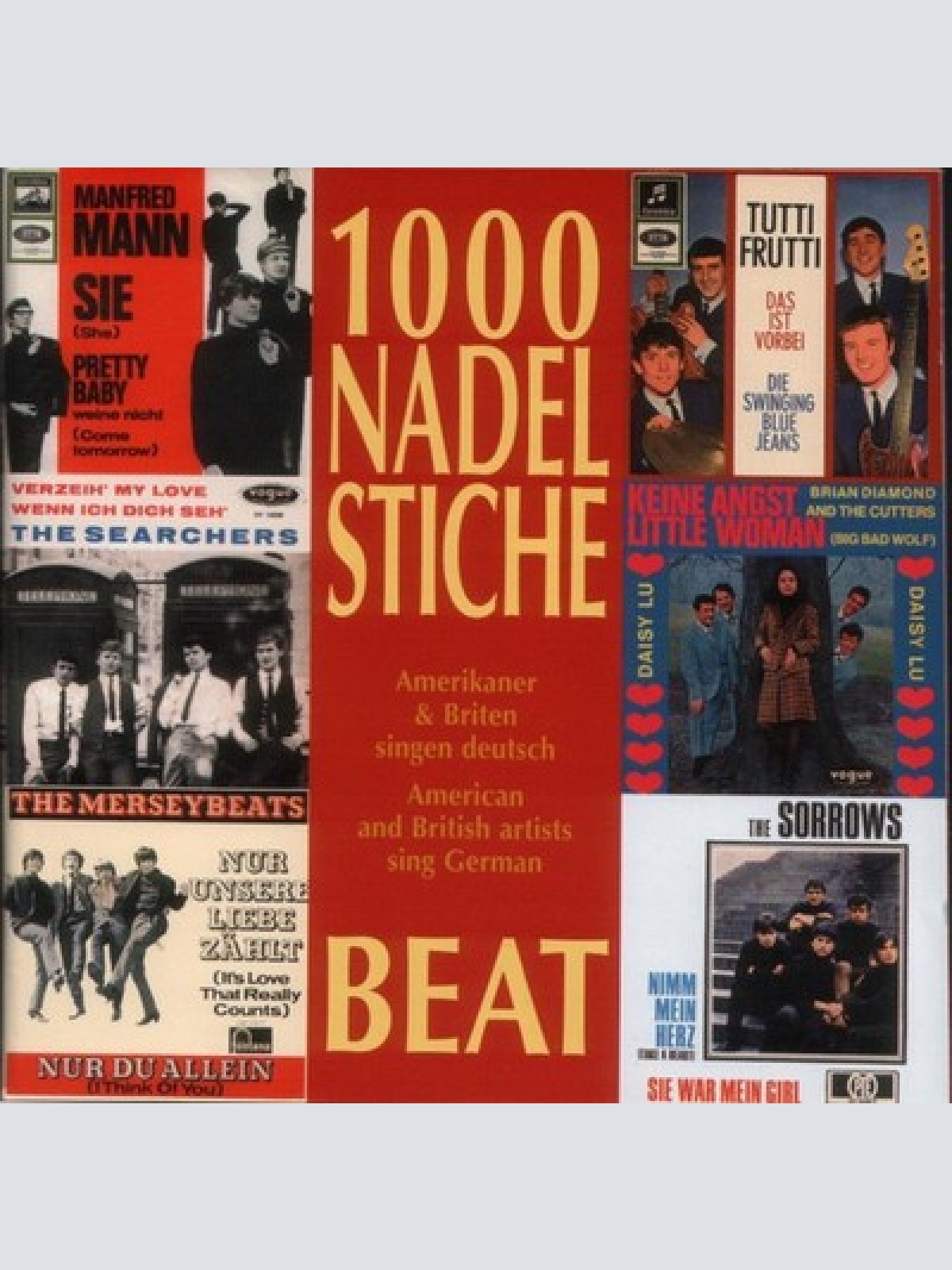 CD, Comp Various - 1000 Nadelstiche - Amerikaner & Briten Singen Deutsch - Fo...