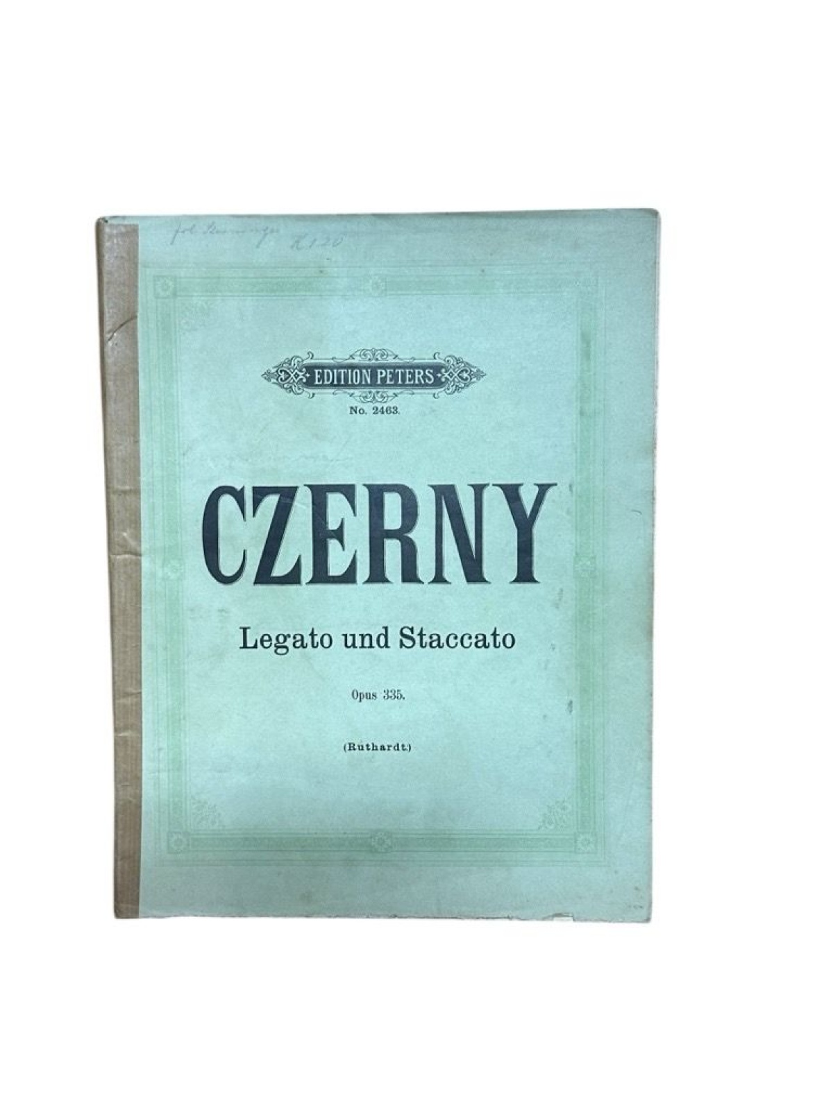 School of Legato and Staccato Op. 335 (Edition Peters) Czerny, Carl und Adolf Ru