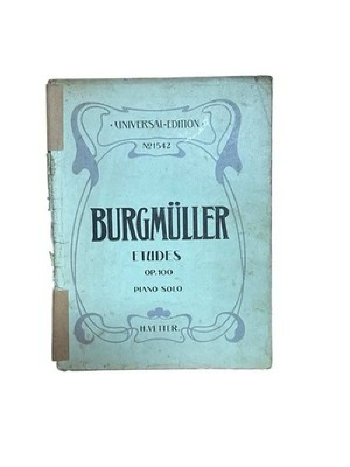 Etudes op. 100, piano solo. 25 leichte und fortschreitende Übungen Burgmüller, F