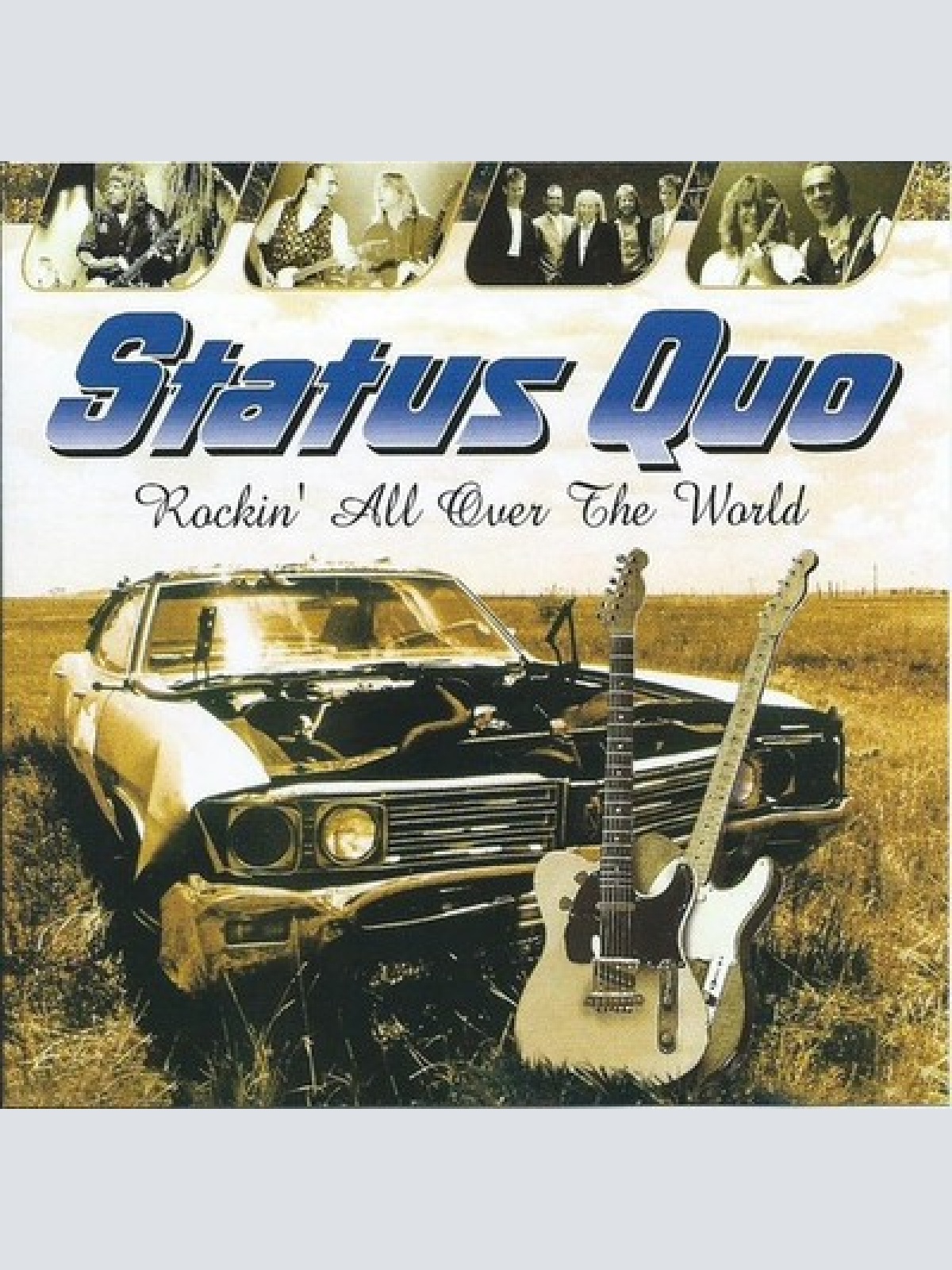 CD, Comp, RE Status Quo - Rockin' All Over The World