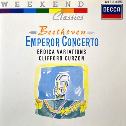 CD, Comp Beethoven*, Clifford Curzon - Emperor Concerto, Eroica Variations