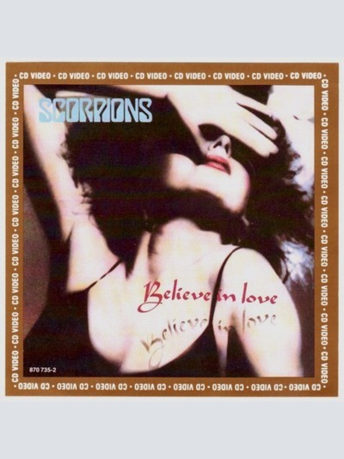 CDV, 5", NTSC Scorpions - Believe In Love