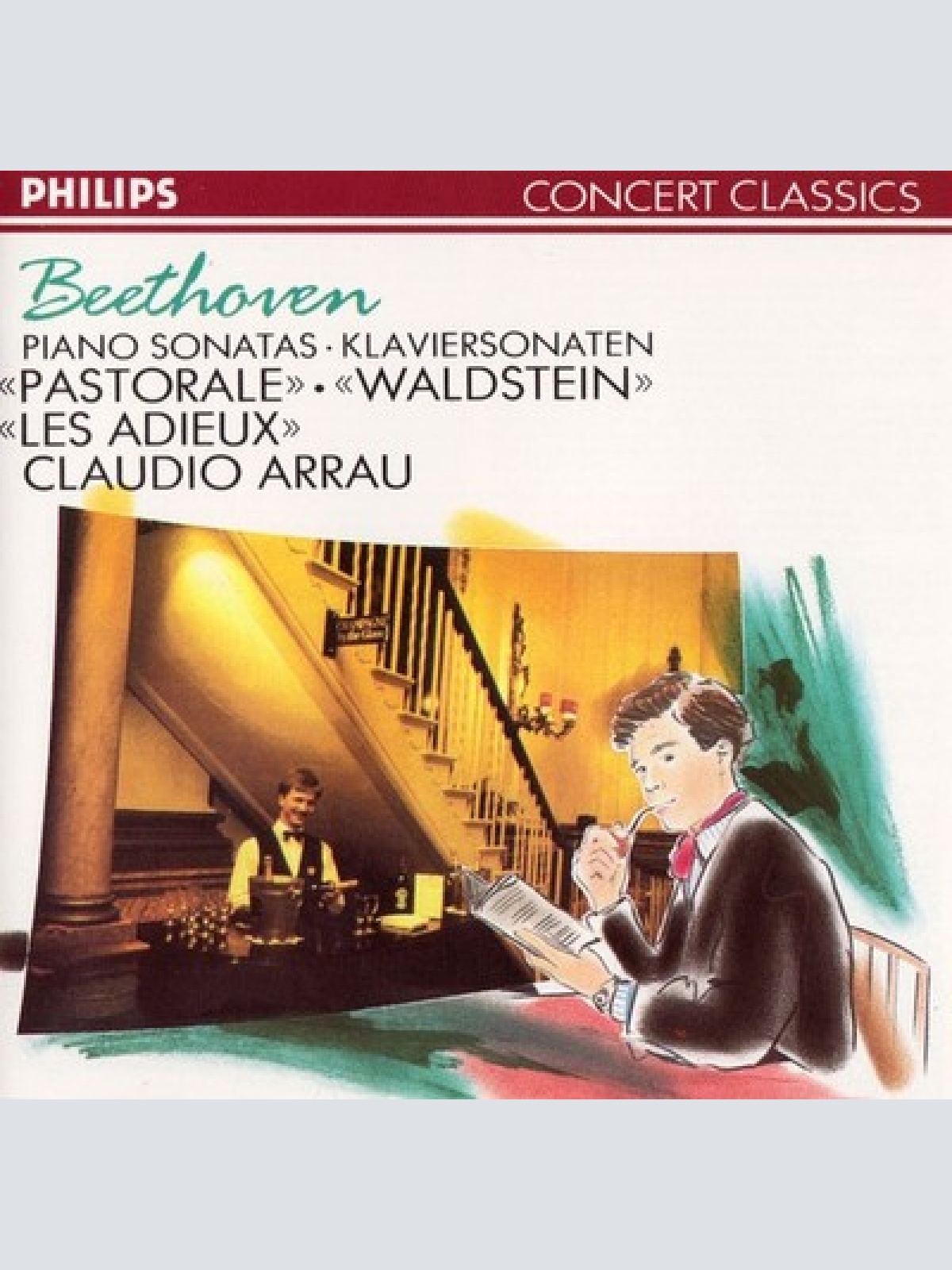 CD, Comp Beethoven*, Claudio Arrau - Piano Sonatas 15, 21 & 26 - Pastorale / ...