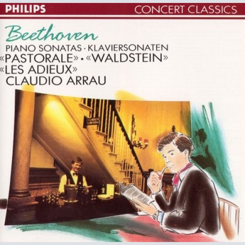 CD, Comp Beethoven*, Claudio Arrau - Piano Sonatas 15, 21 & 26 - Pastorale / ...