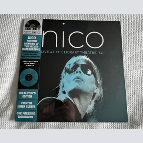 LP, RSD, Ltd, Cle Nico (3) - Live At The Library Theatre '80