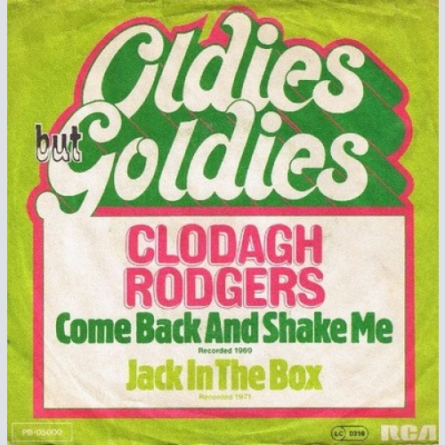 7", Single Clodagh Rodgers - Come Back And Shake Me / Jack In The Box