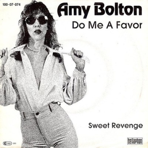 7", Single, Red Amy Bolton - Do Me A Favor