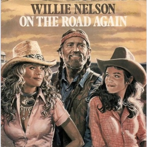 7", Single Willie Nelson - On The Road Again