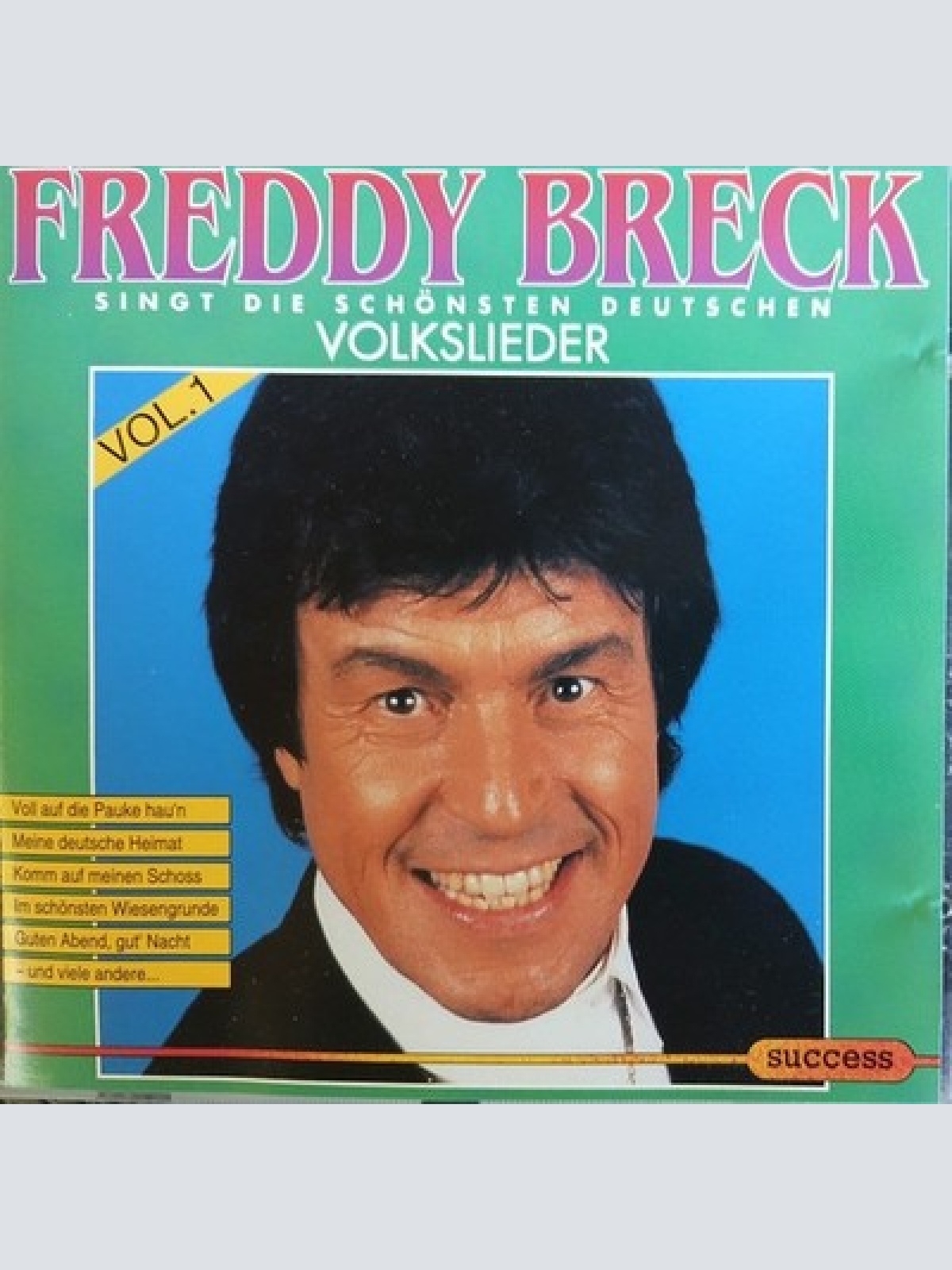 CD, Comp, RE Freddy Breck - Singt Die Schönsten Deutschen Volkslieder Vol. 1