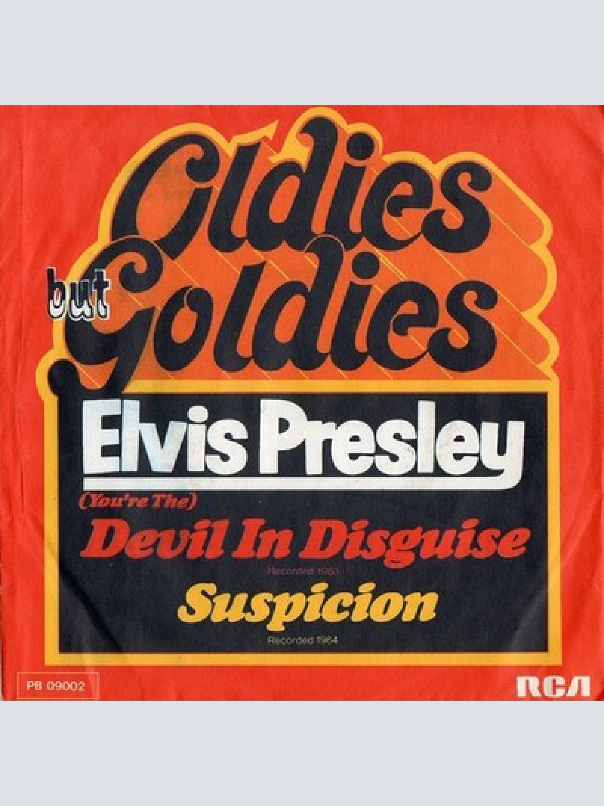 7", Single Elvis Presley - (You're The) Devil In Disguise / Suspicion