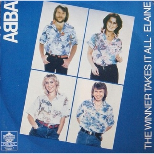 7", Single ABBA - The Winner Takes It All / Elaine