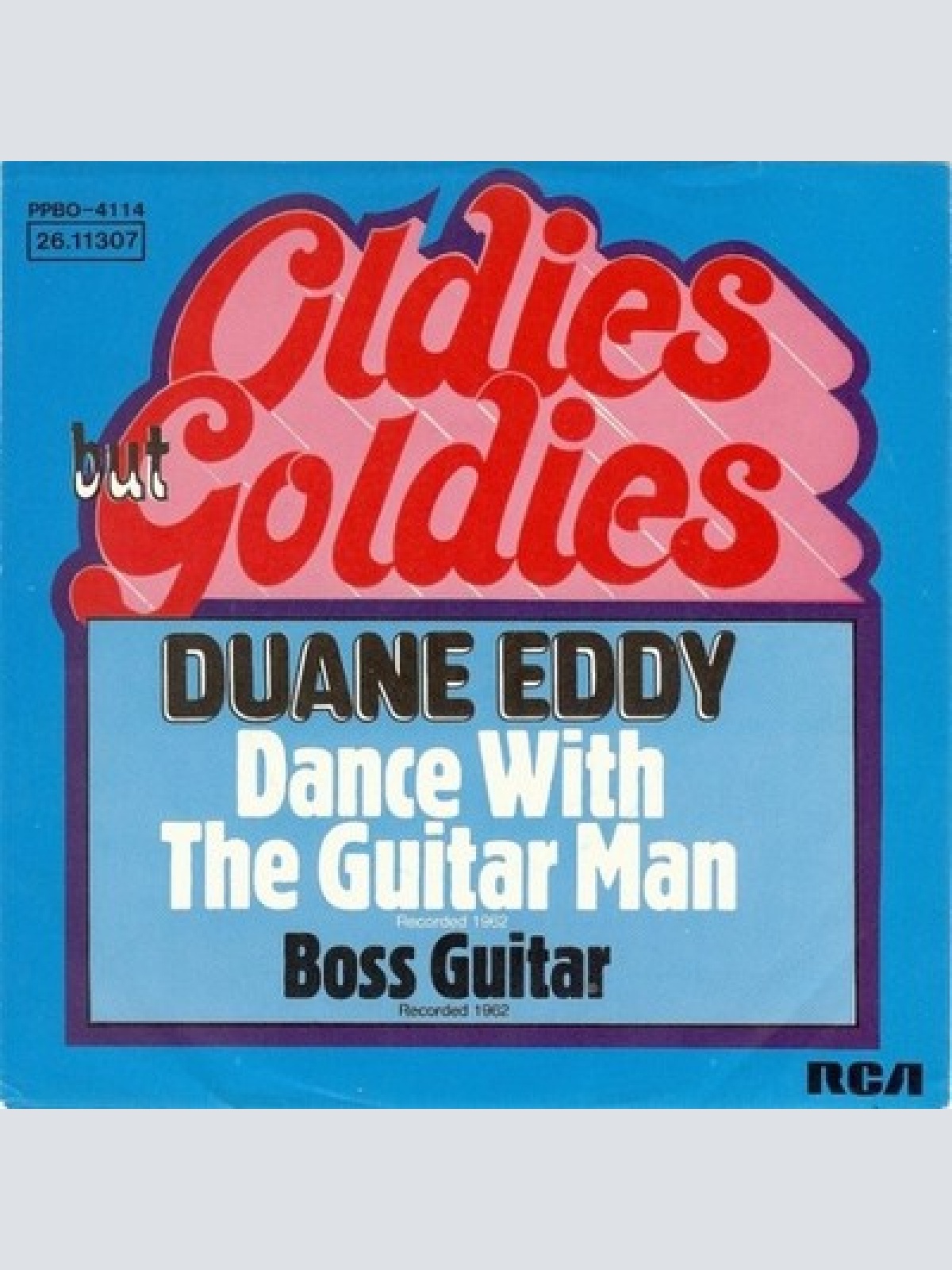7", Single, Mono Duane Eddy And The Rebelettes* - Dance With The Guitar Man