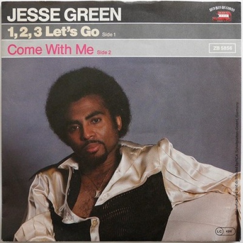7", Single Jesse Green - 1, 2, 3, Let's Go