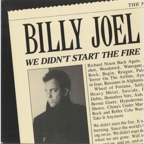 7", Single Billy Joel - We Didn't Start The Fire