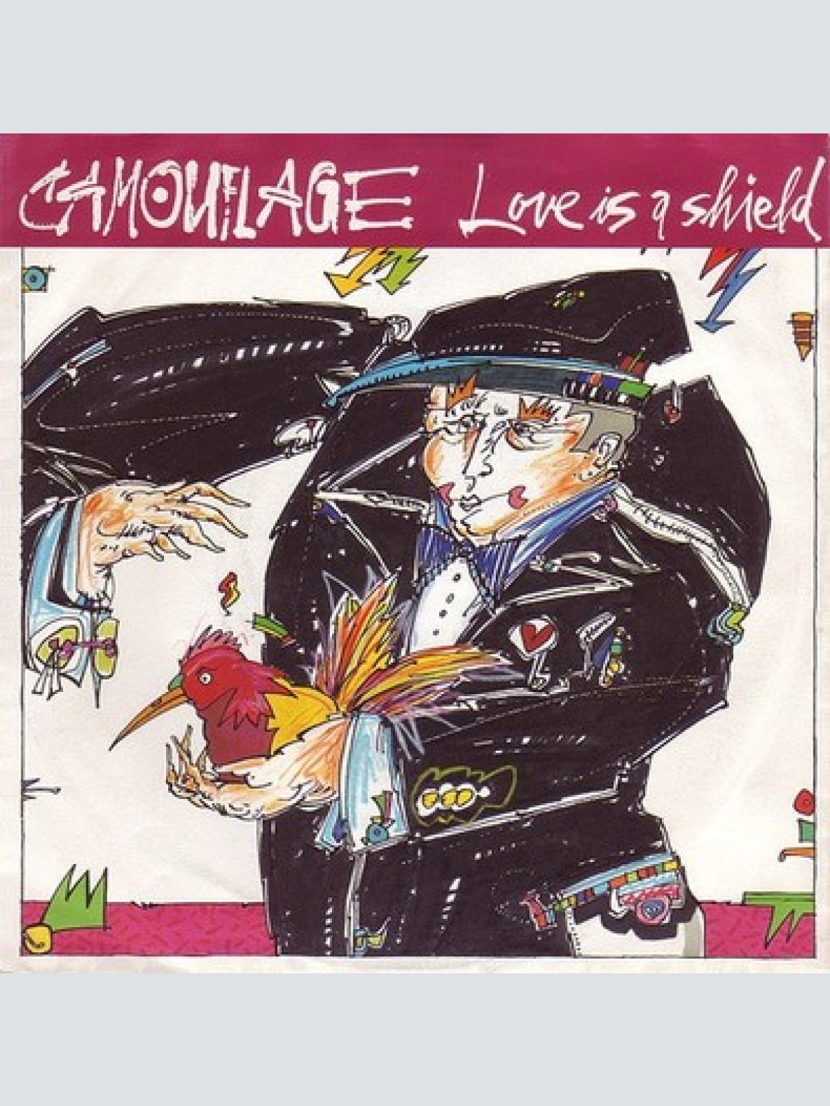 7", Single Camouflage - Love Is A Shield