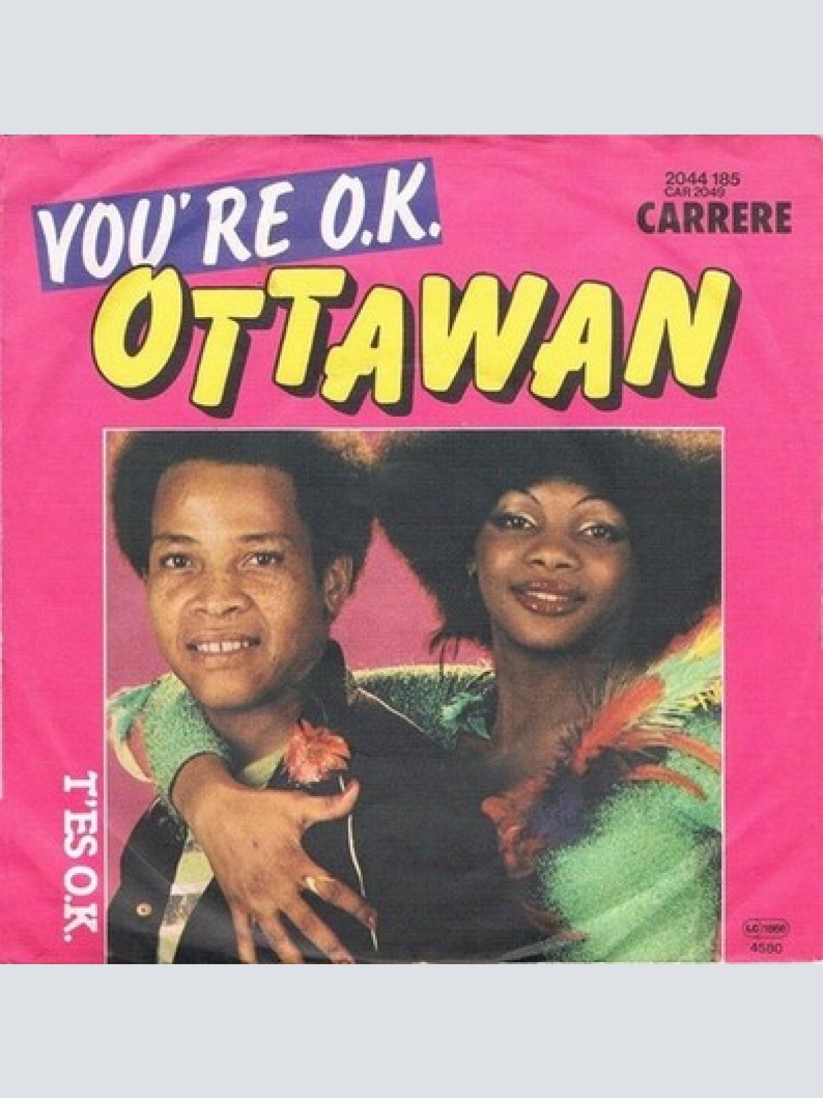 7", Single Ottawan - You're O.K.