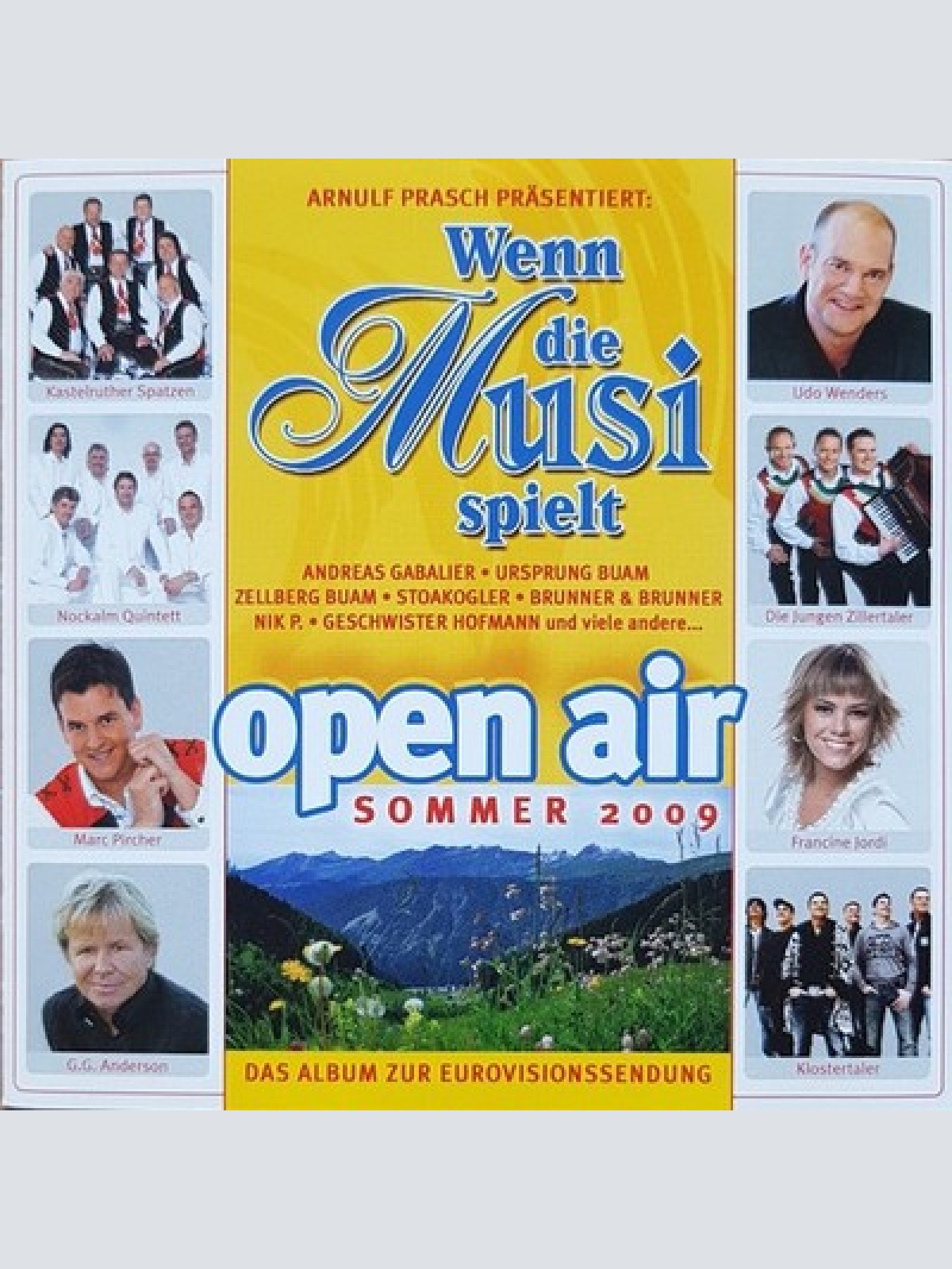 CD, Comp Various - Wenn Die Musi Spielt Open Air Sommer 2009