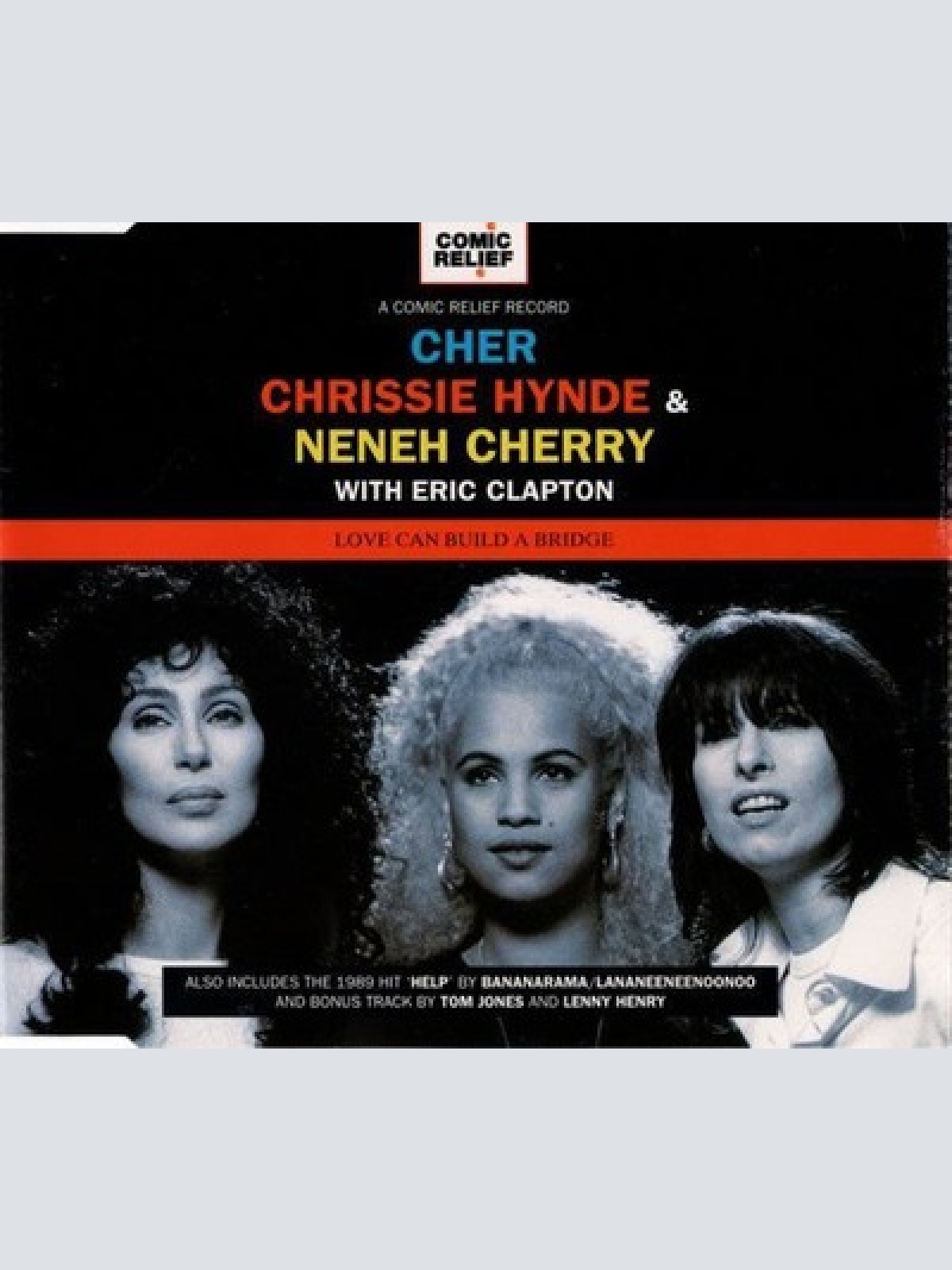 CD, Single Cher, Chrissie Hynde & Neneh Cherry With Eric Clapton - Love Can B...