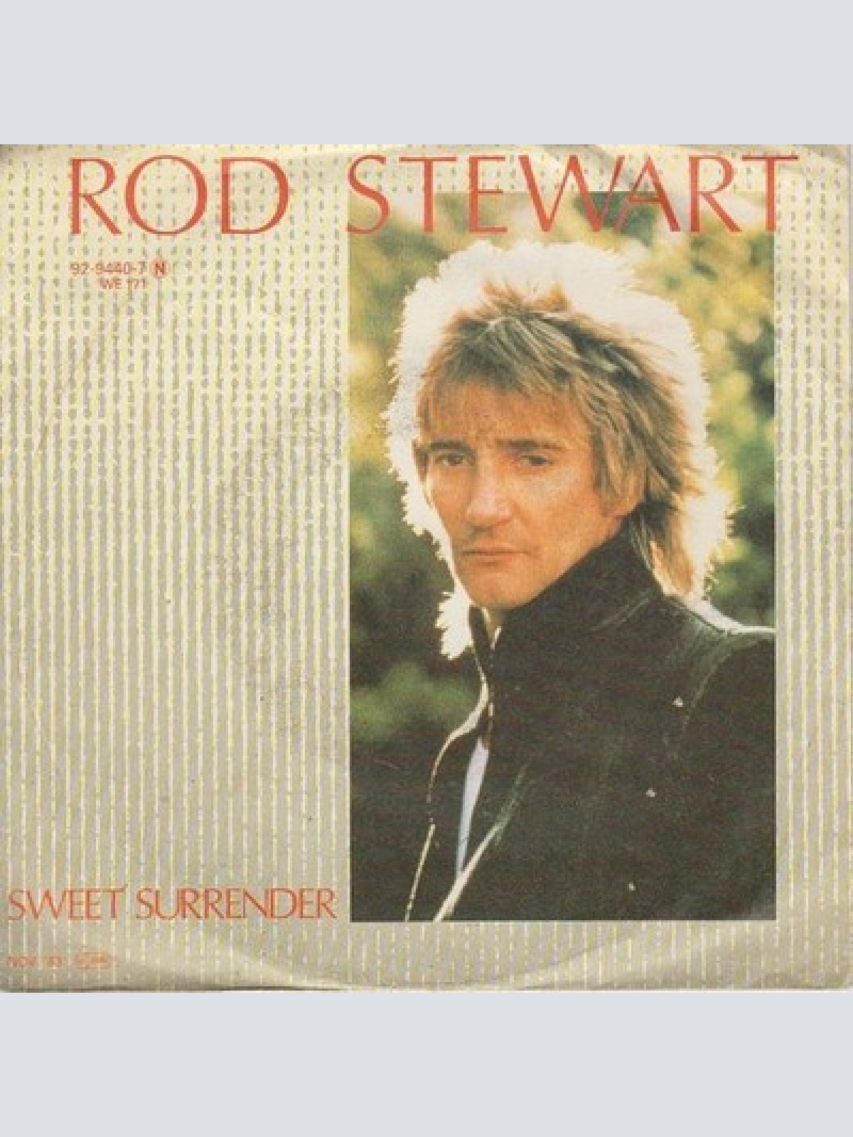 7", Single Rod Stewart - Sweet Surrender