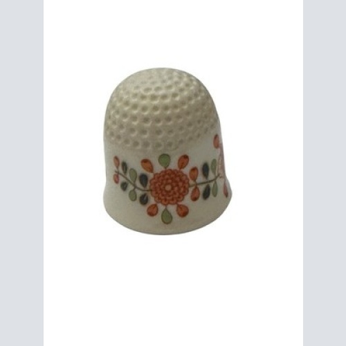 Meissen Fingerhut Thimble Dekor Blume limitiert 385/1000 - 1985
