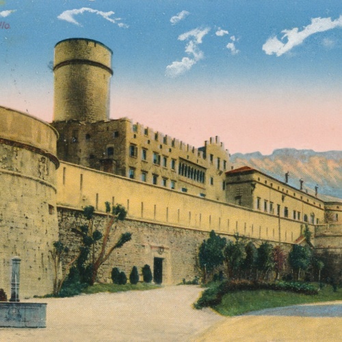 AK aus Trento Castello Italien Ansichtskarte (16554)