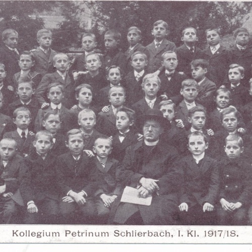 AK aus Schlierbach Kollegium Petrinum 1917 Oberösterreich Ansichtskarte (16562)