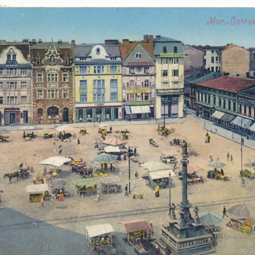 AK aus Mor Ostrava Namestl. Tschechoslowakei Ansichtskarte (16551)