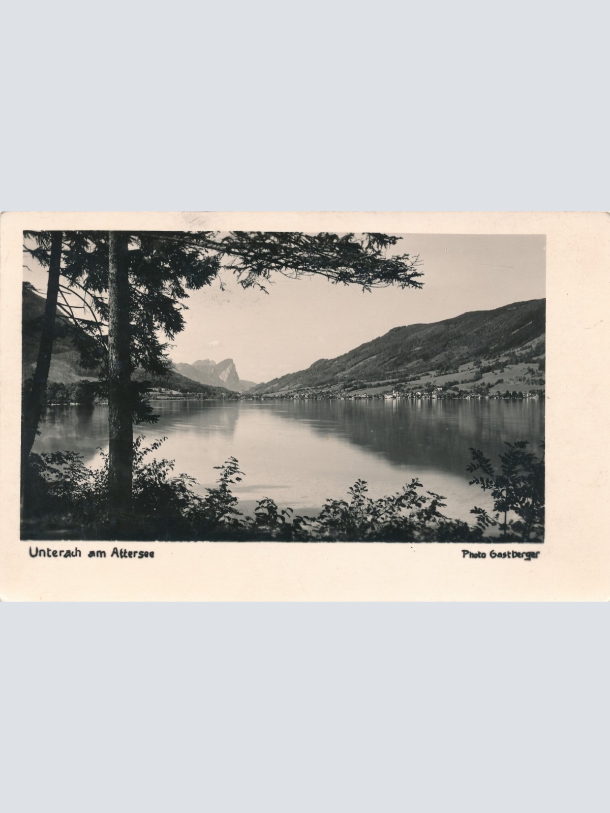 AK aus Unterach am Attersee Oberösterreich Ansichtskarte (16577)