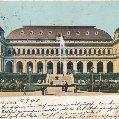 AK aus Ischl Kurhaus Oberösterreich Ansichtskarte (16722)