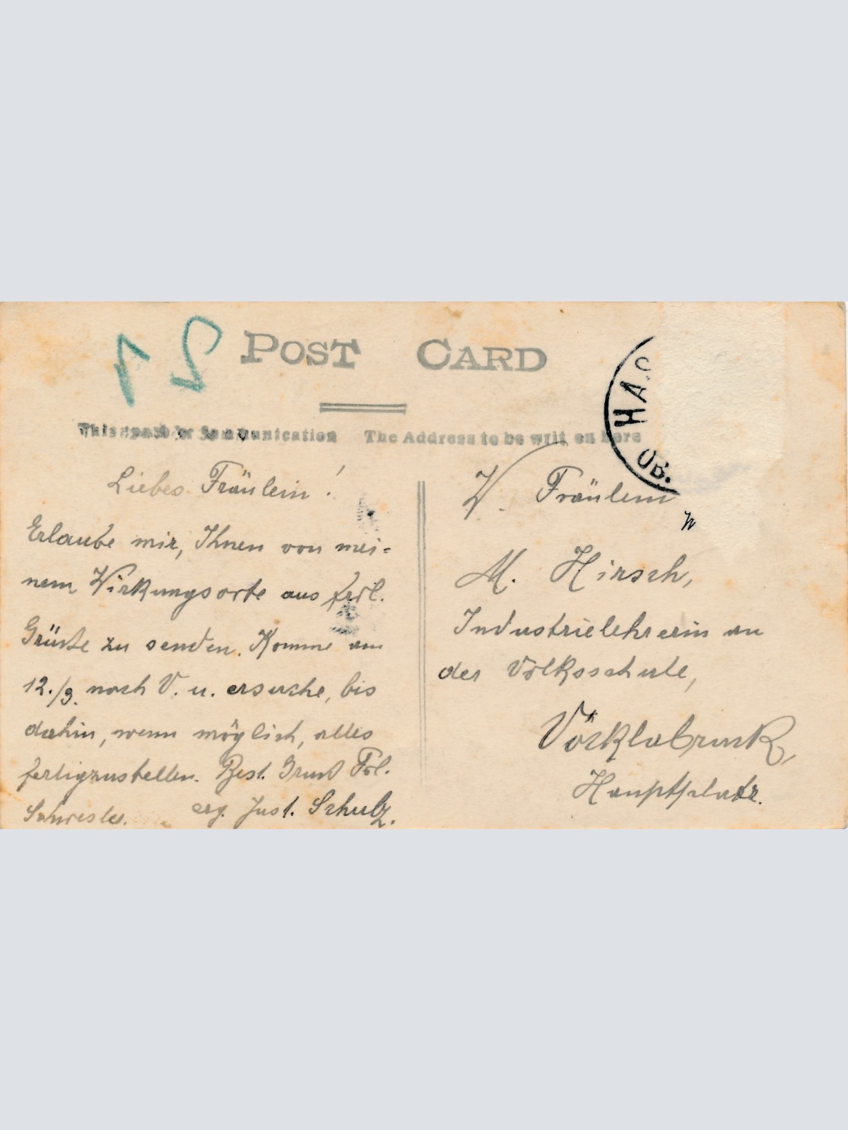 AK aus Haslach Marktplatz Ansichtskarte (16590)