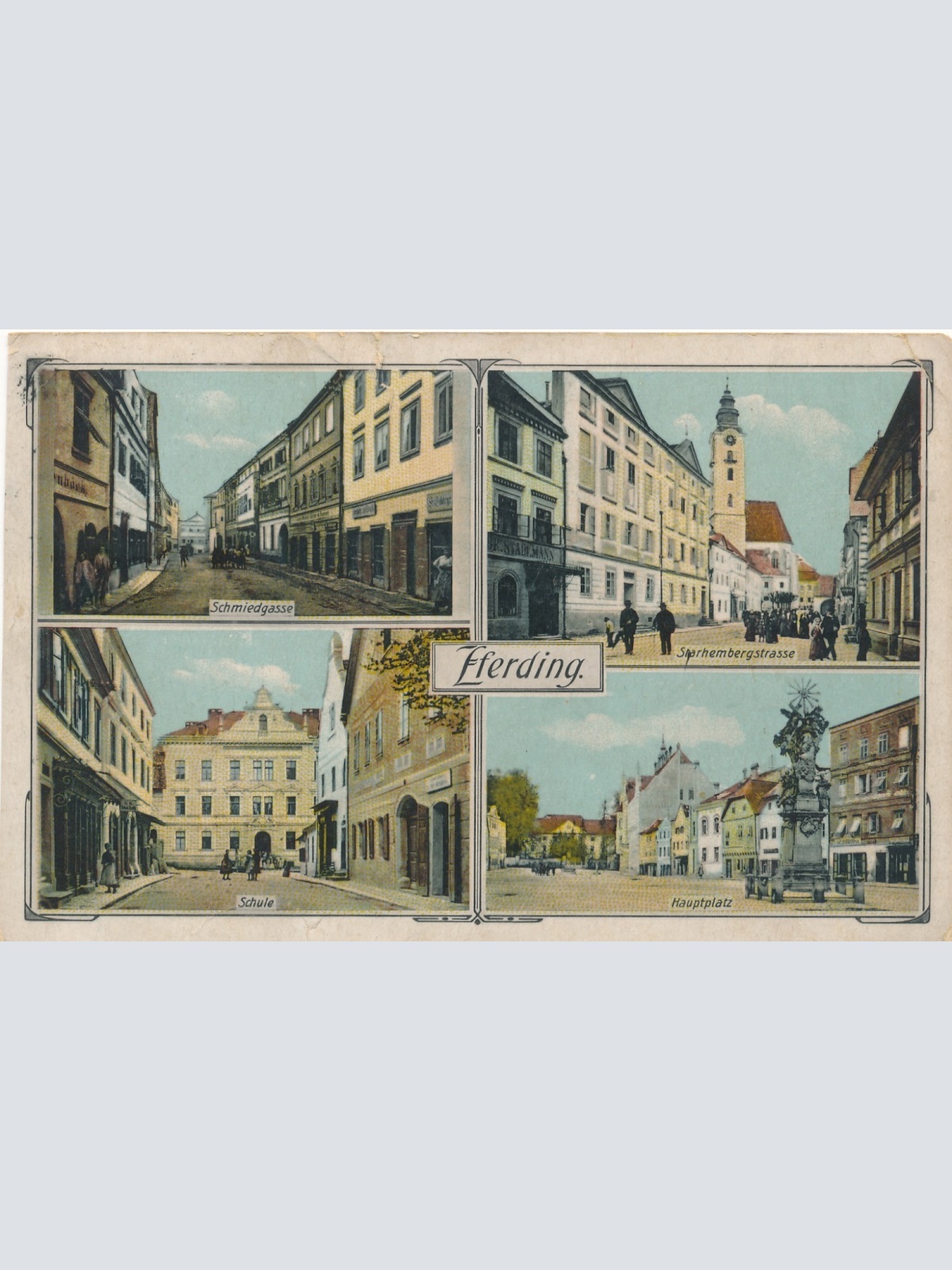 AK aus Eferding Mehrbildkarte Oberösterreich Ansichtskarte (16586)