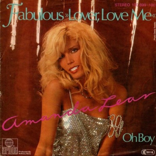 7", Single Amanda Lear - Fabulous Lover, Love Me