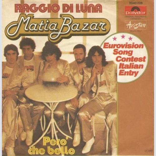7", Single Matia Bazar - Raggio Di Luna