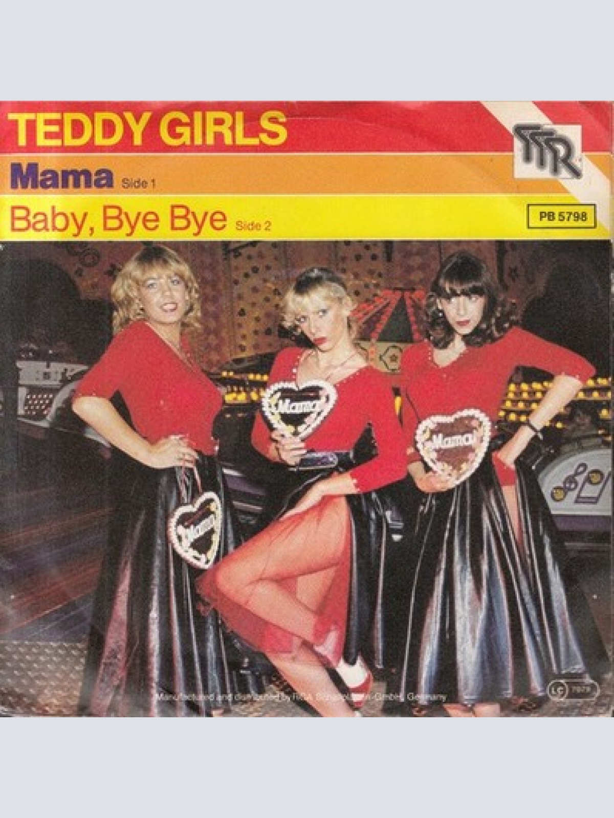 7", Single Teddy Girls (2) - Mama