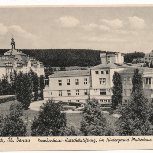 AK aus Vöcklabruck mit Krankenhaus Ansichtskarte (16764)