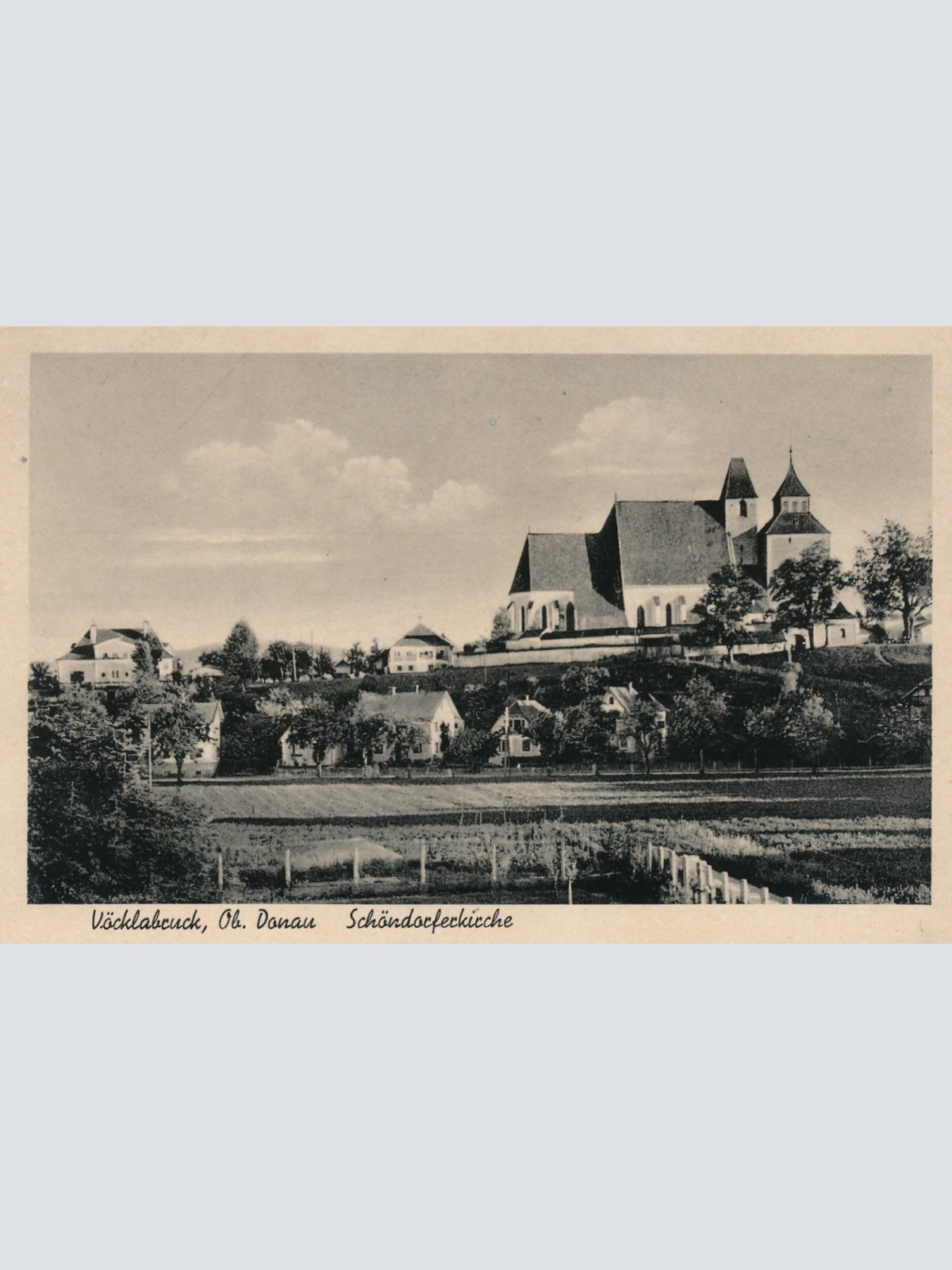 AK aus Vöcklabruck Schöndorferkirche Ansichtskarte (16765)