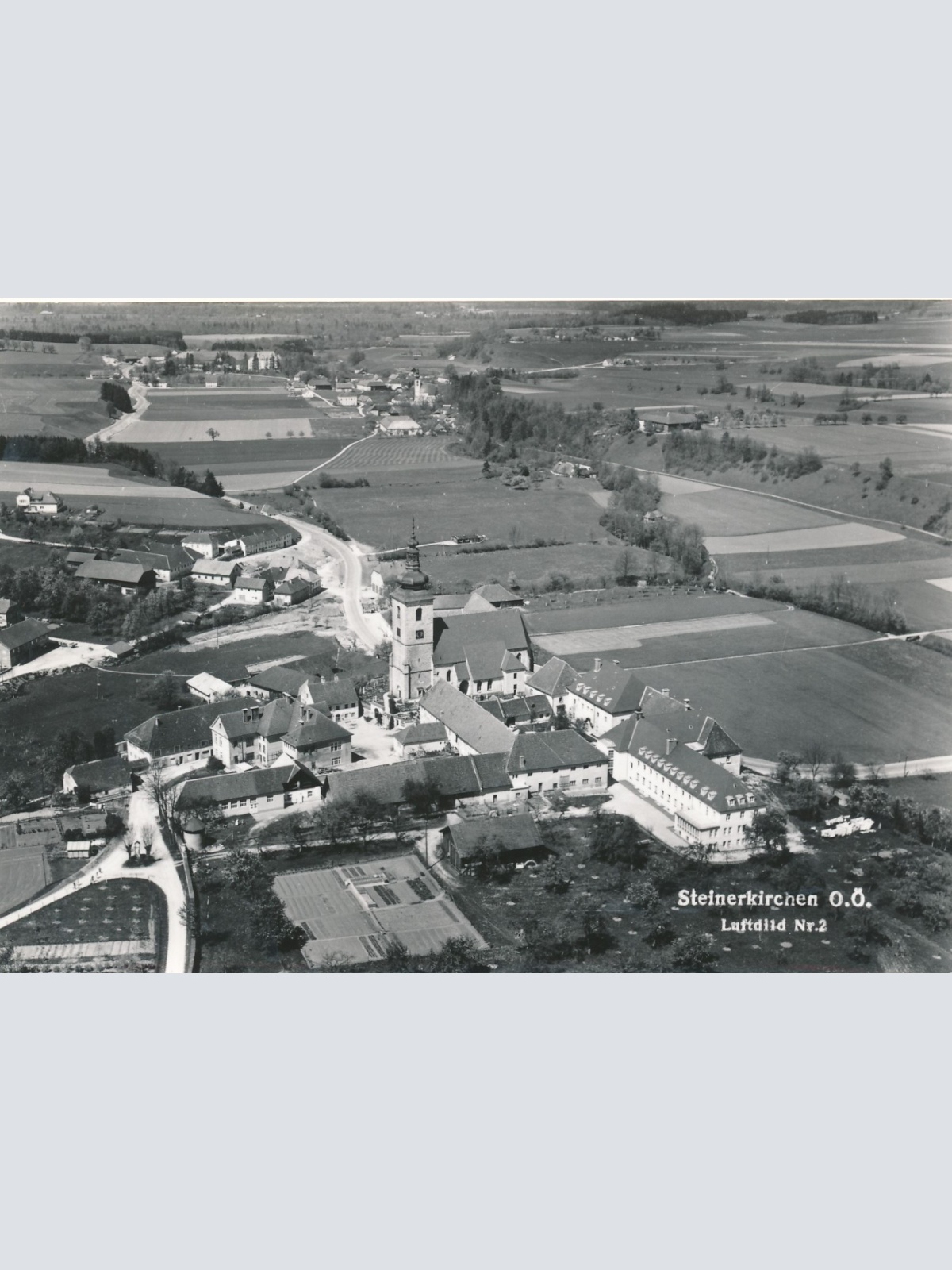 AK aus Steinerkirchen Luftbild Nr.2 Oberösterreich Ansichtskarte (16778)
