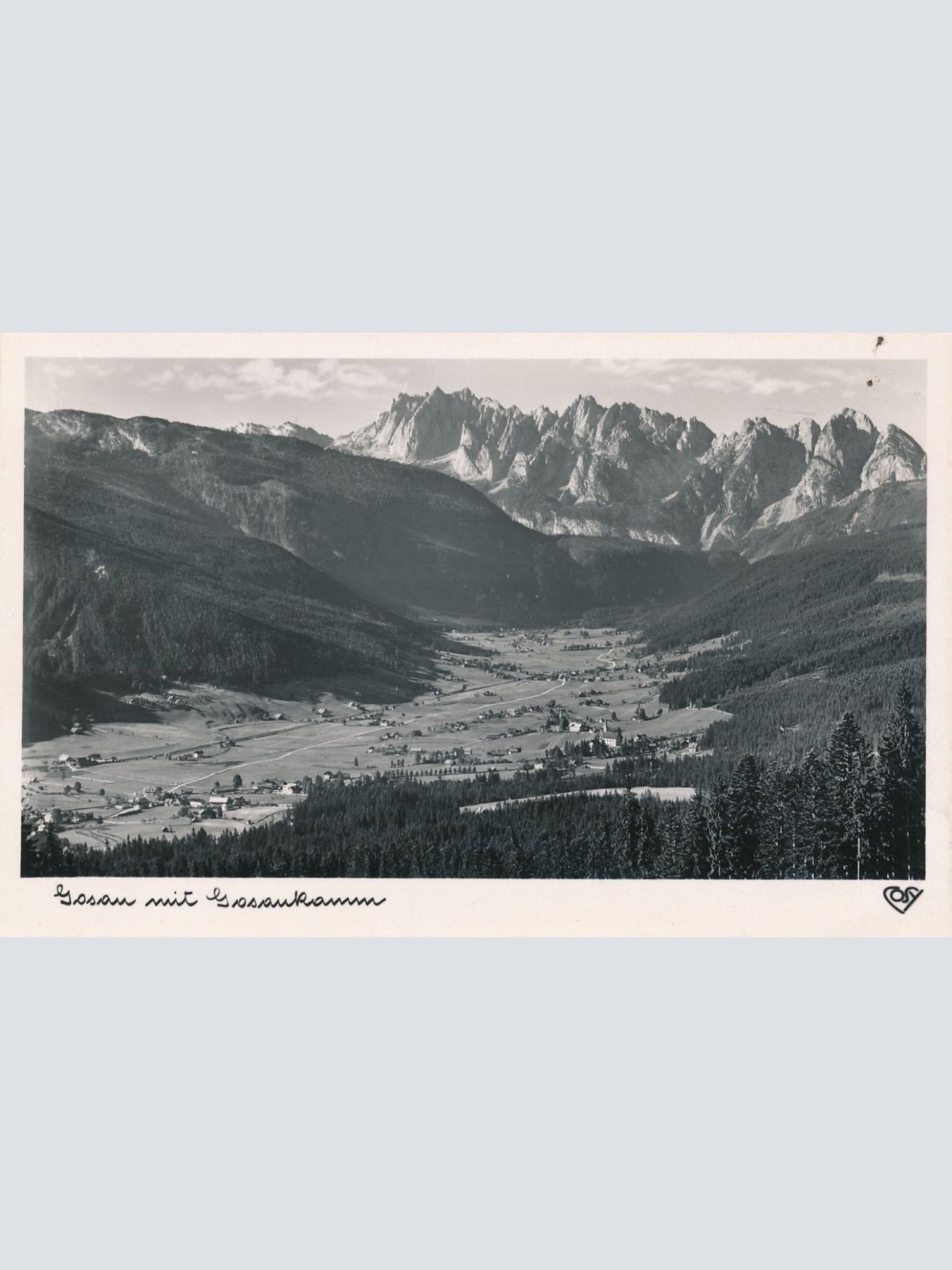 AK aus Gosau mit Gosauklamm Oberösterreich Ansichtskarte (16783)