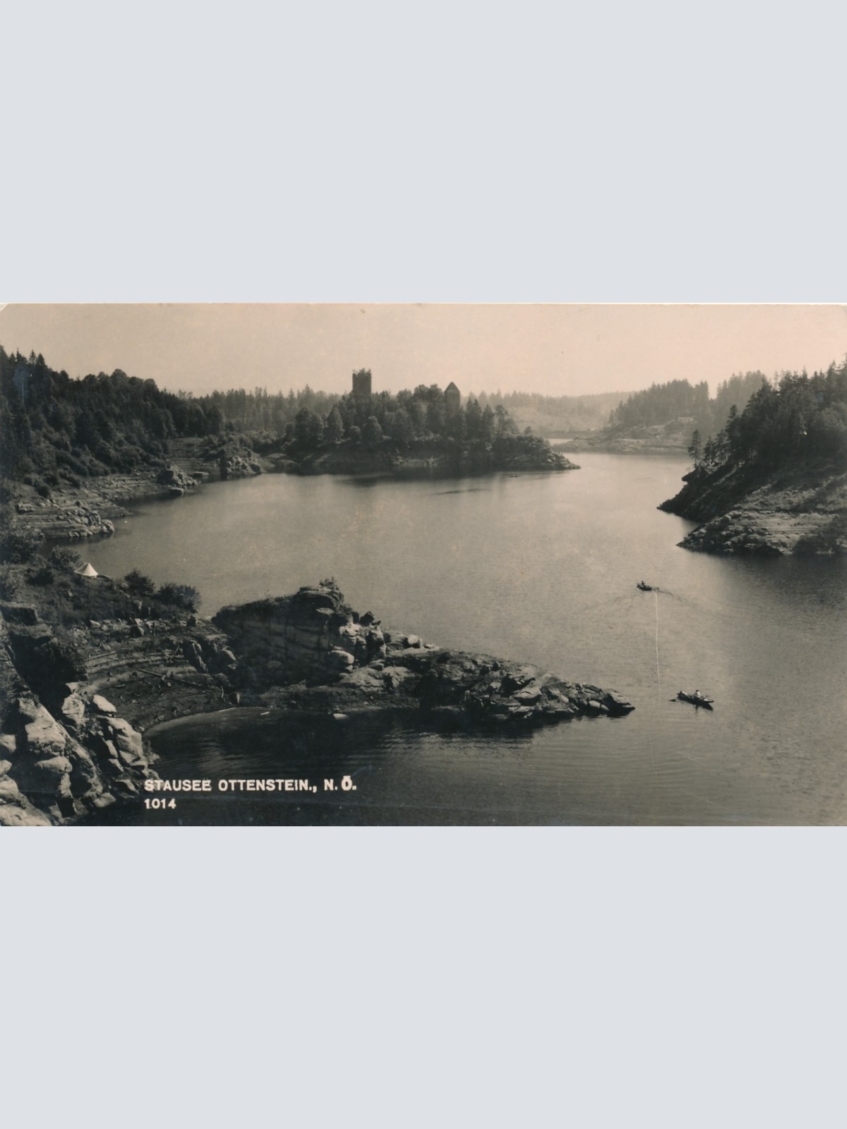 AK aus Ottenstein Stausee Niederösterreich Ansichtskarte (16826)