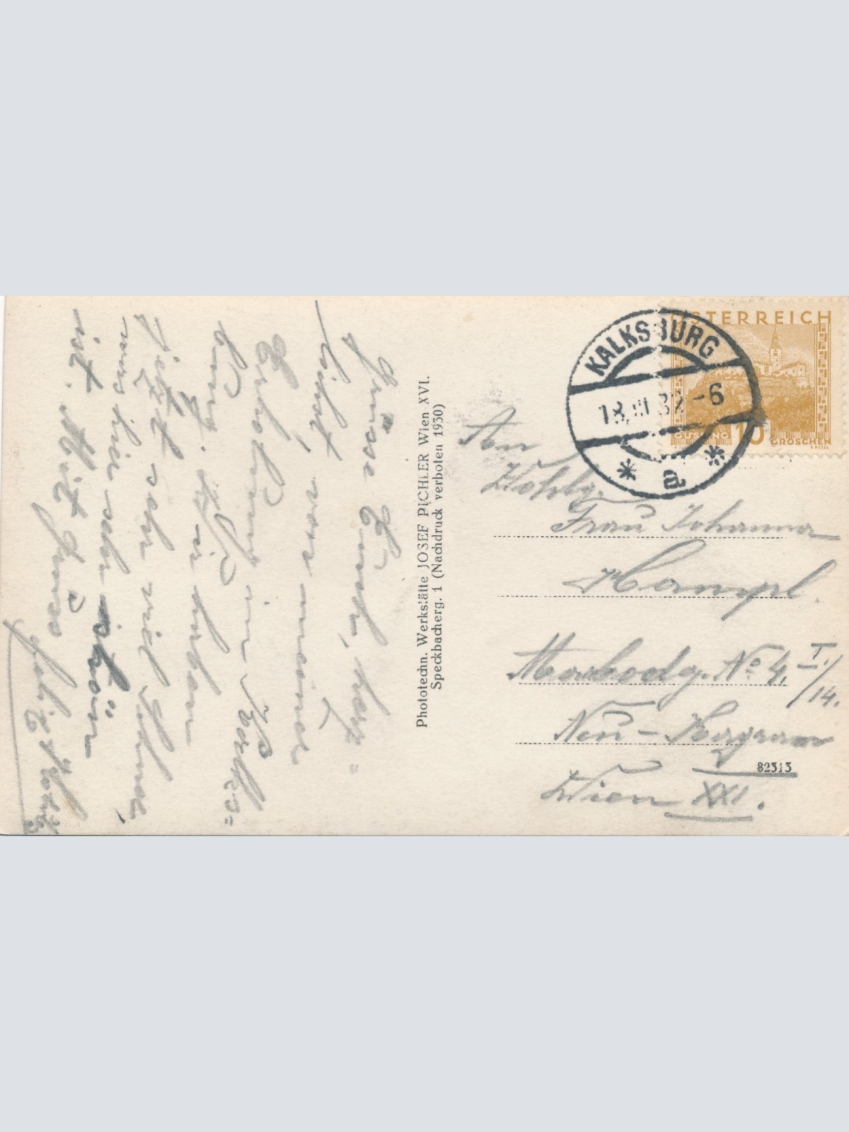 AK aus Kalksburg Niederösterreich Ansichtskarte (16806)