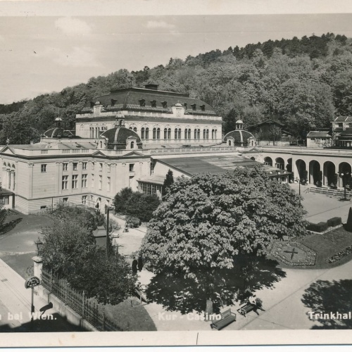 AK aus Baden bei Wien Trinkhalle Niederösterreich Ansichtskarte (16804)