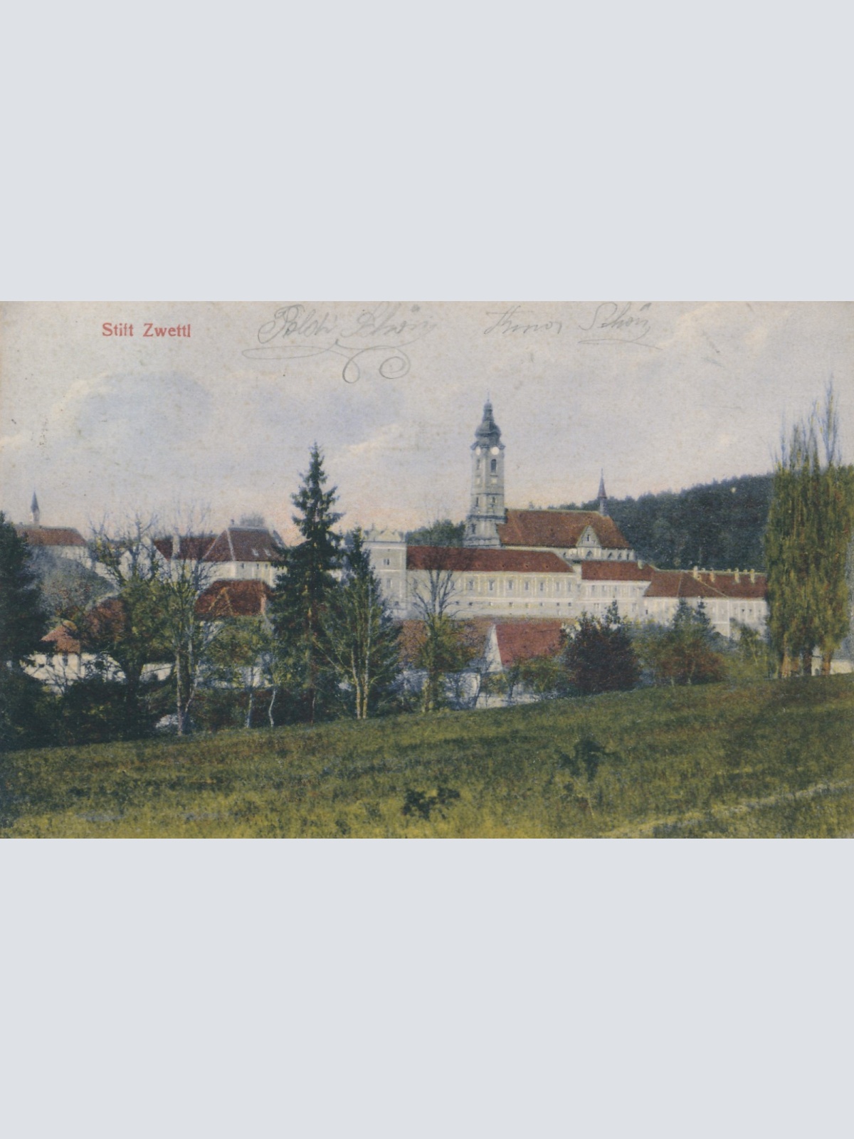 AK aus Stift Zwettl Niederösterreich Ansichtskarte (16813)