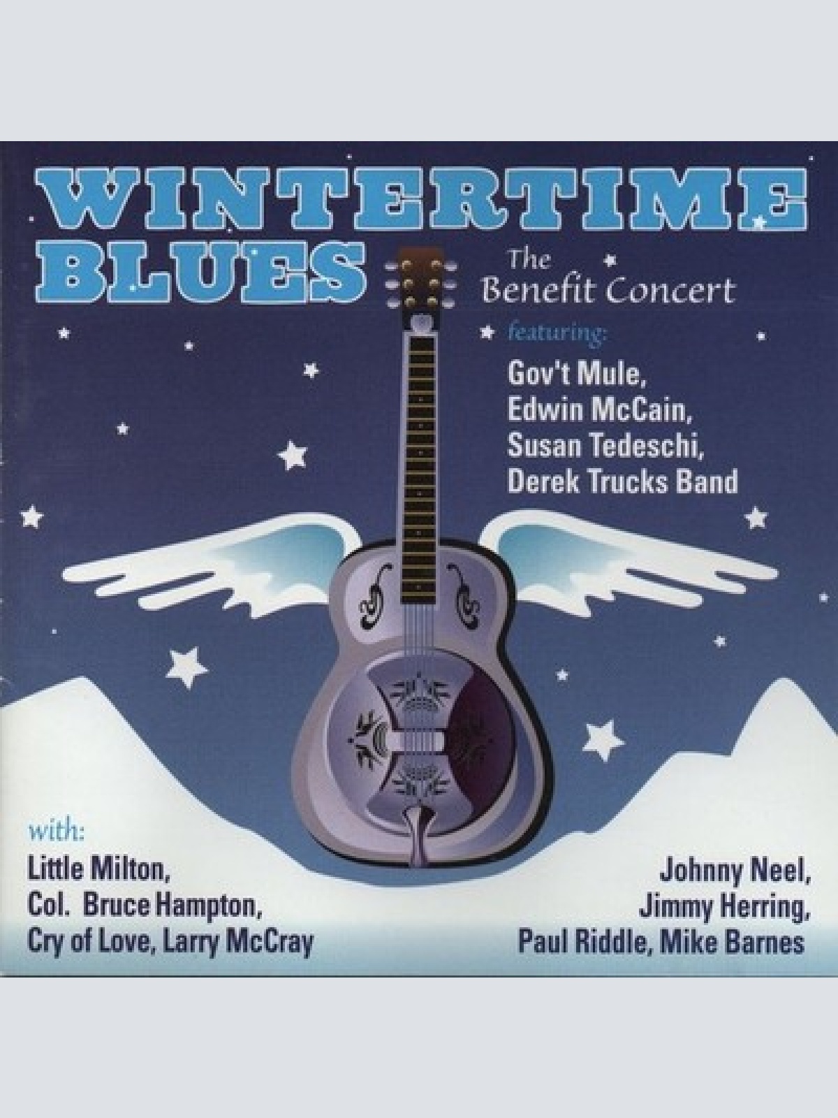 2xCD, Album Various - Wintertime Blues - The Benefit Concert