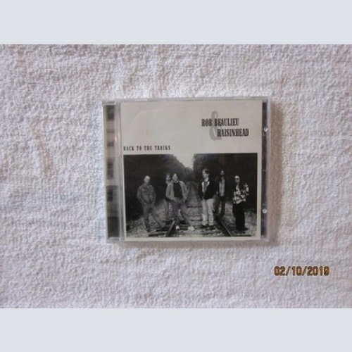 CD, Album Rob Beaulieu & Raisinhead - Back to the Tracks