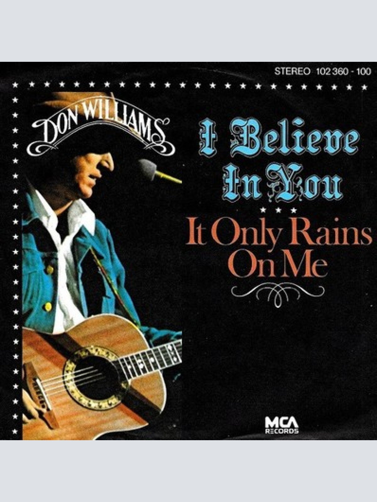 7", Single Don Williams (2) - I Believe In You