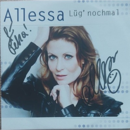 CD, Single Allessa - Lüg' Nochmal