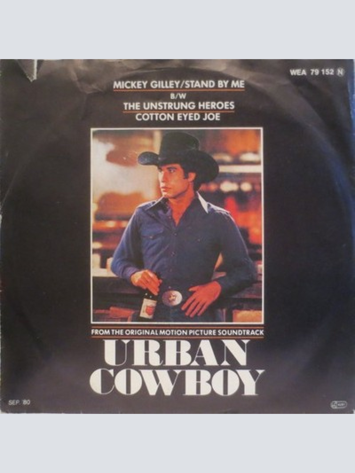 7", Single Mickey Gilley / The Unstrung Heroes - Stand By Me / Cotton Eyed Joe